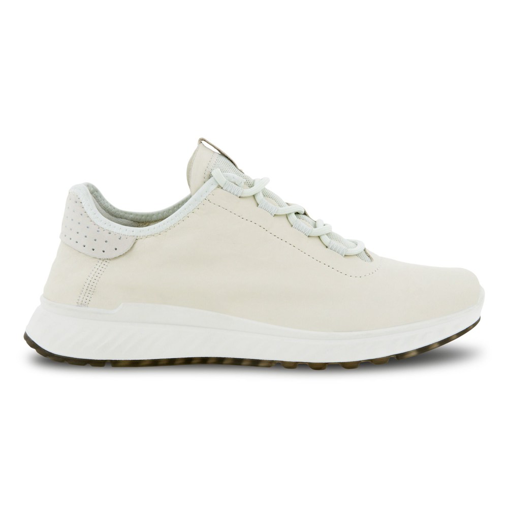 Womens Sneakers - ECCO St.1 Laced - White - 6479RPIYW